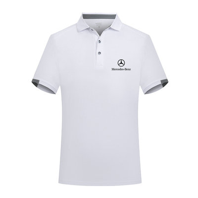 Polo Mercedes Benz Séchage Rapide pour Homme 2023 T-Shirts Manches Courtes